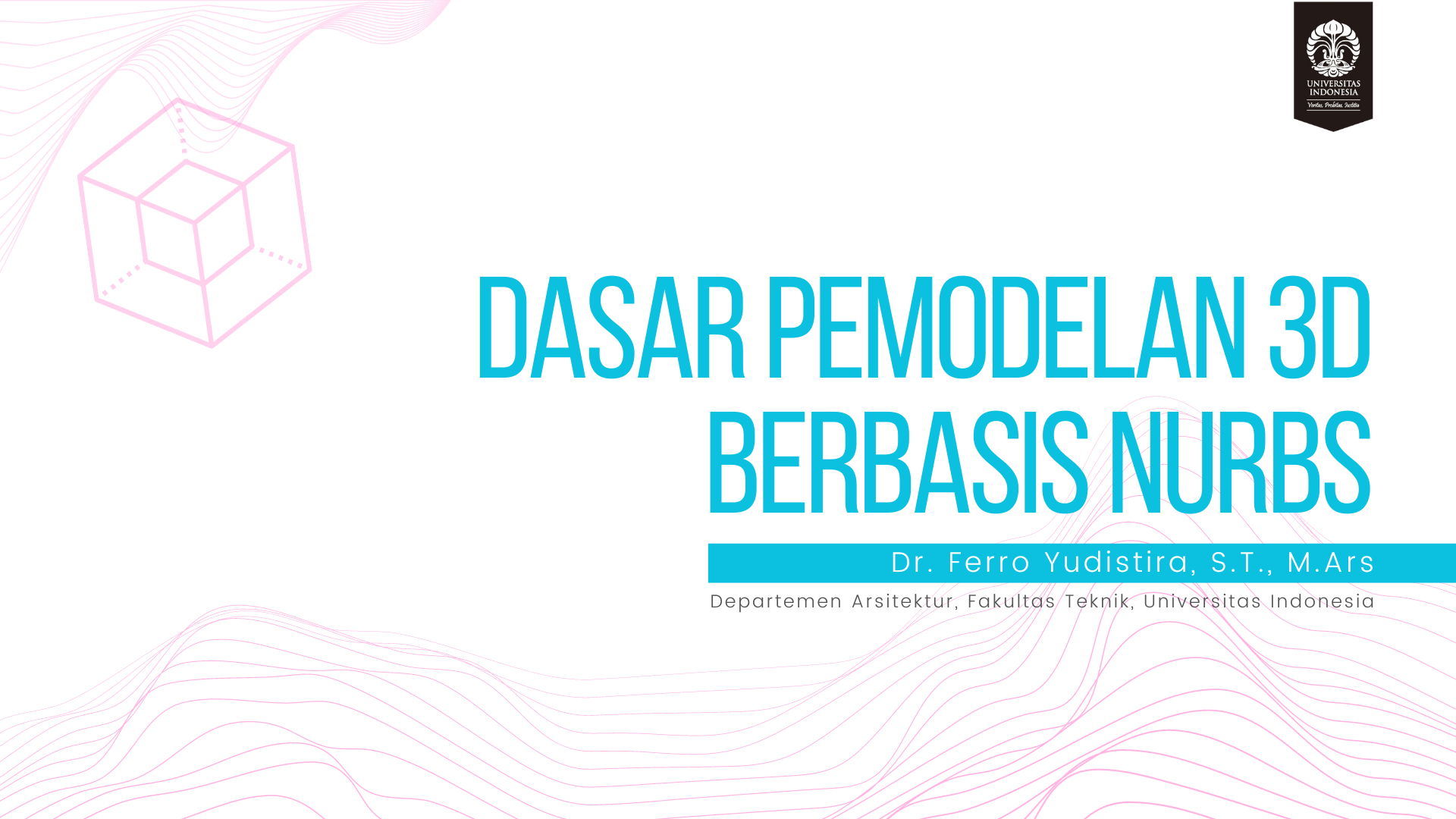 Dasar Pemodelan 3D Berbasis NURBS